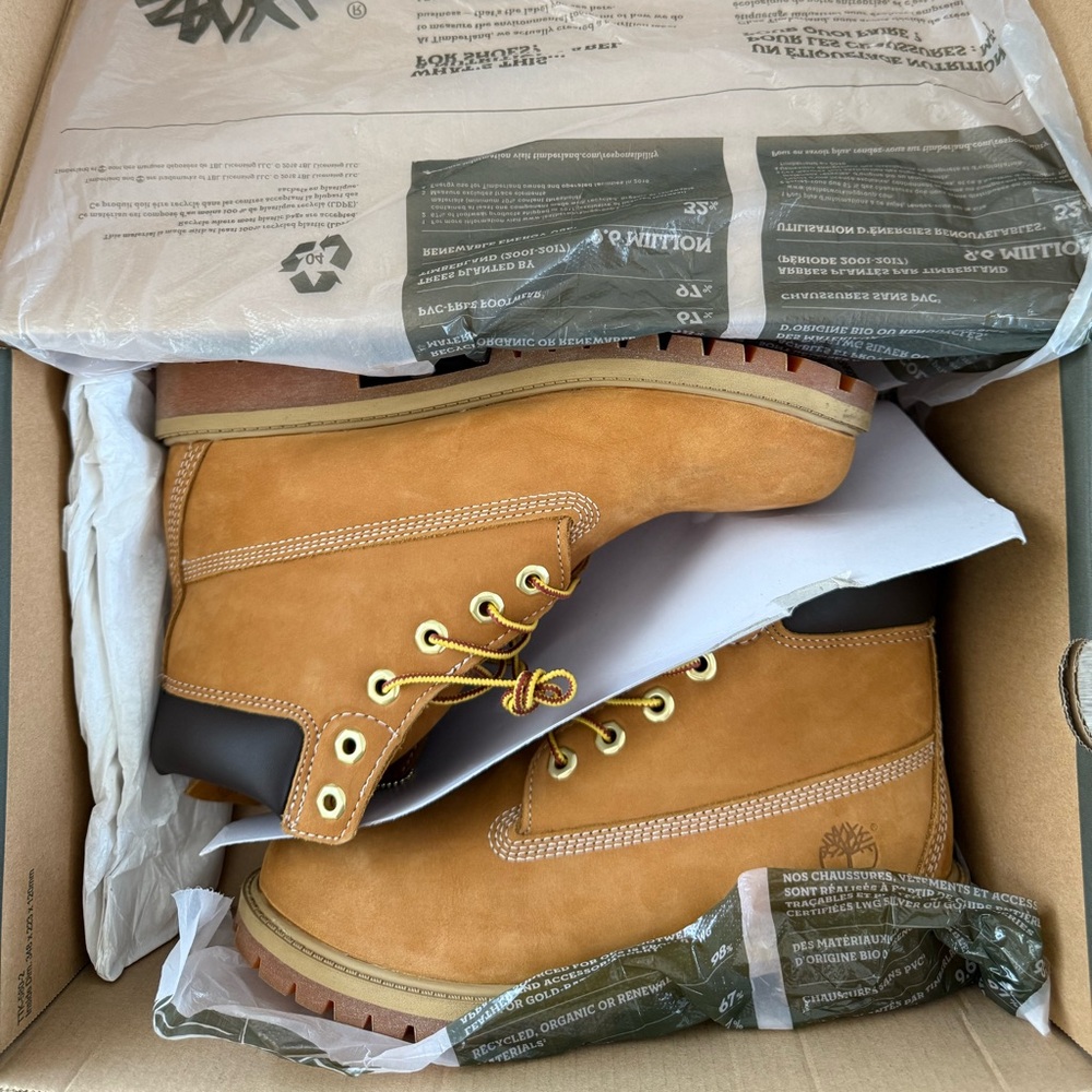 Timberland Wheat Nubuck Boots